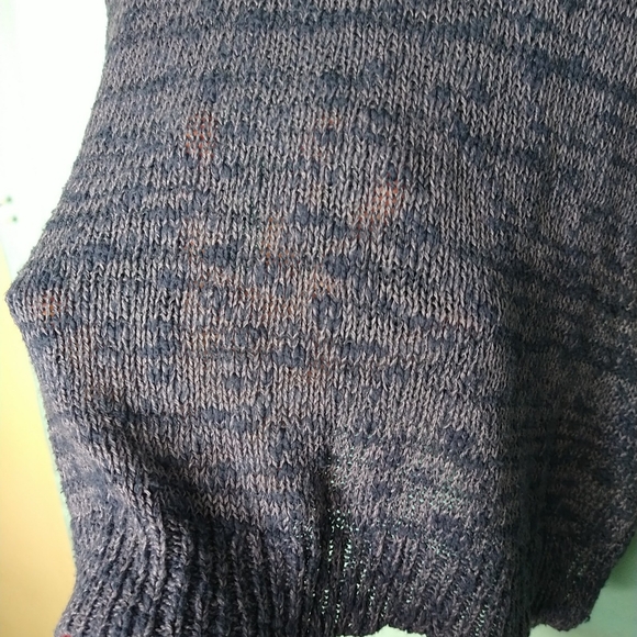 Mudd blue knit sweater small - Picture 6 of 11